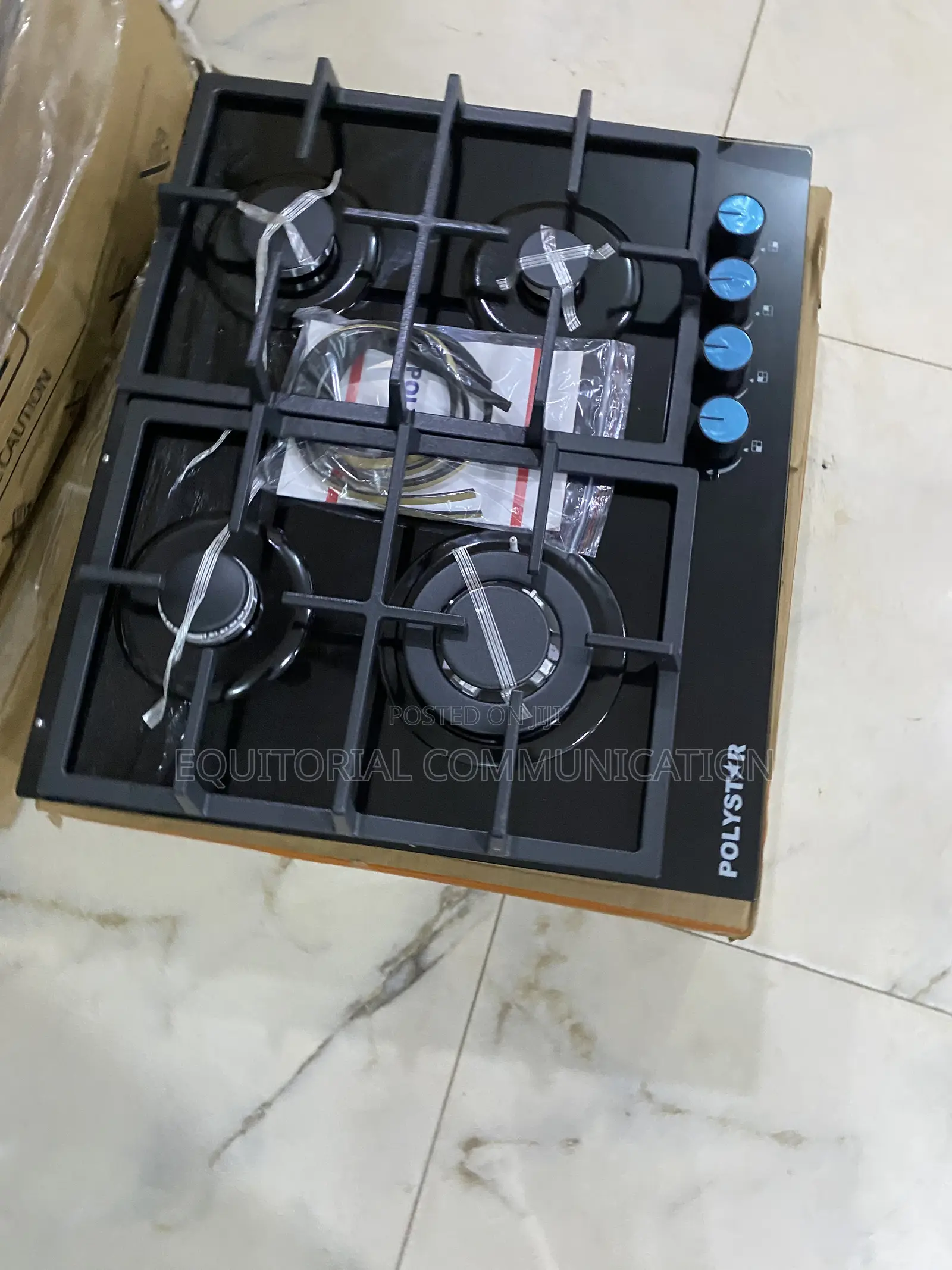 Polystar PV-JY60G4 4 Gas Burner Built-in Hob for Home Meal Preparation