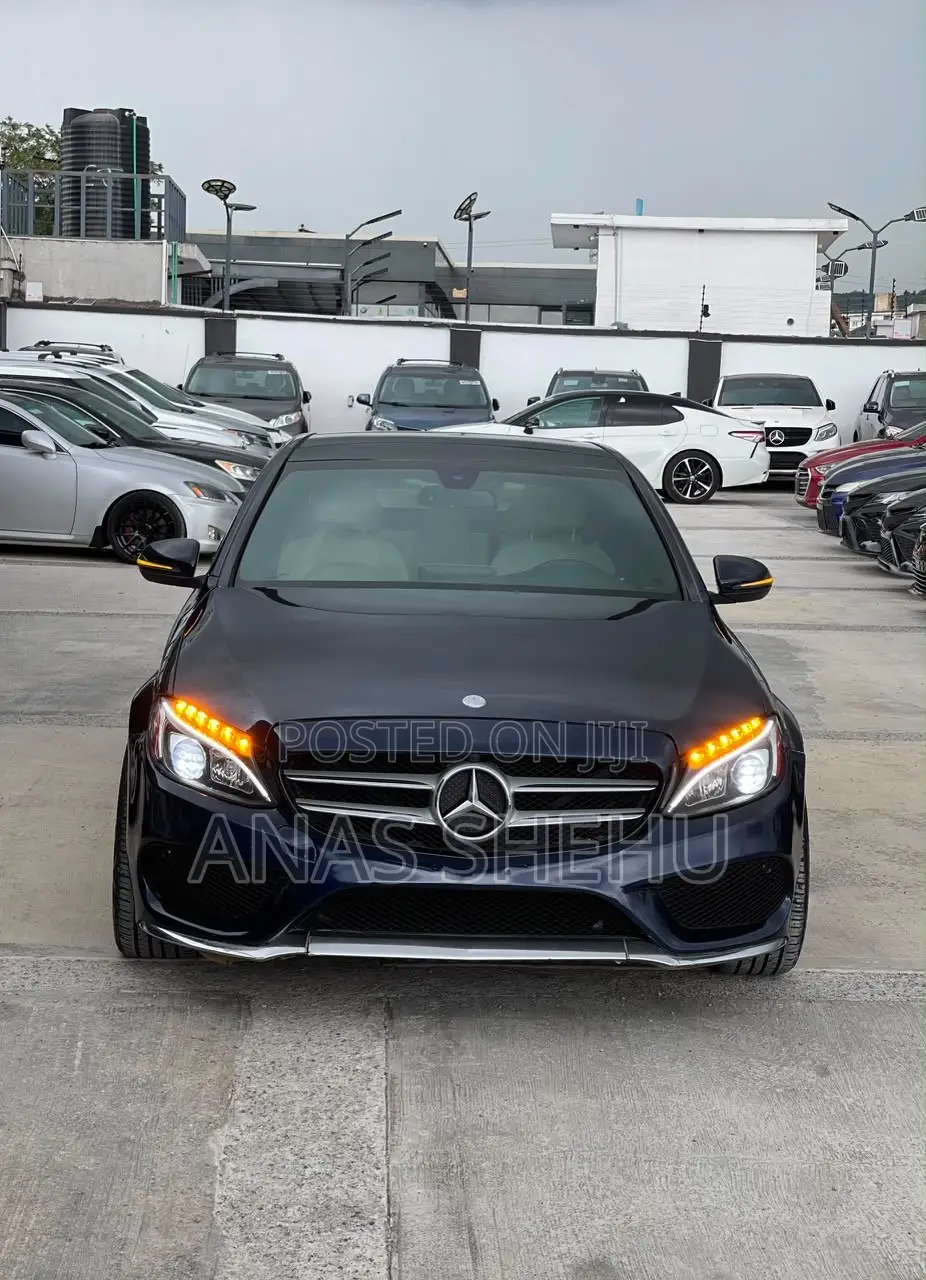 Mercedes-Benz C300 Sport 4Matic Sedan AWD (2.0L 4cyll 7A) 2016 Blue
