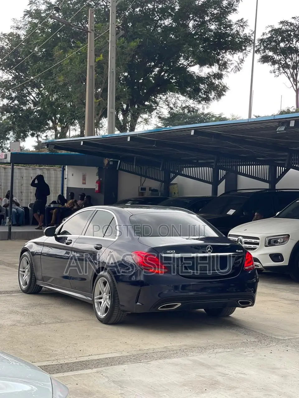 Mercedes-Benz C300 Sport 4Matic Sedan AWD (2.0L 4cyll 7A) 2016 Blue