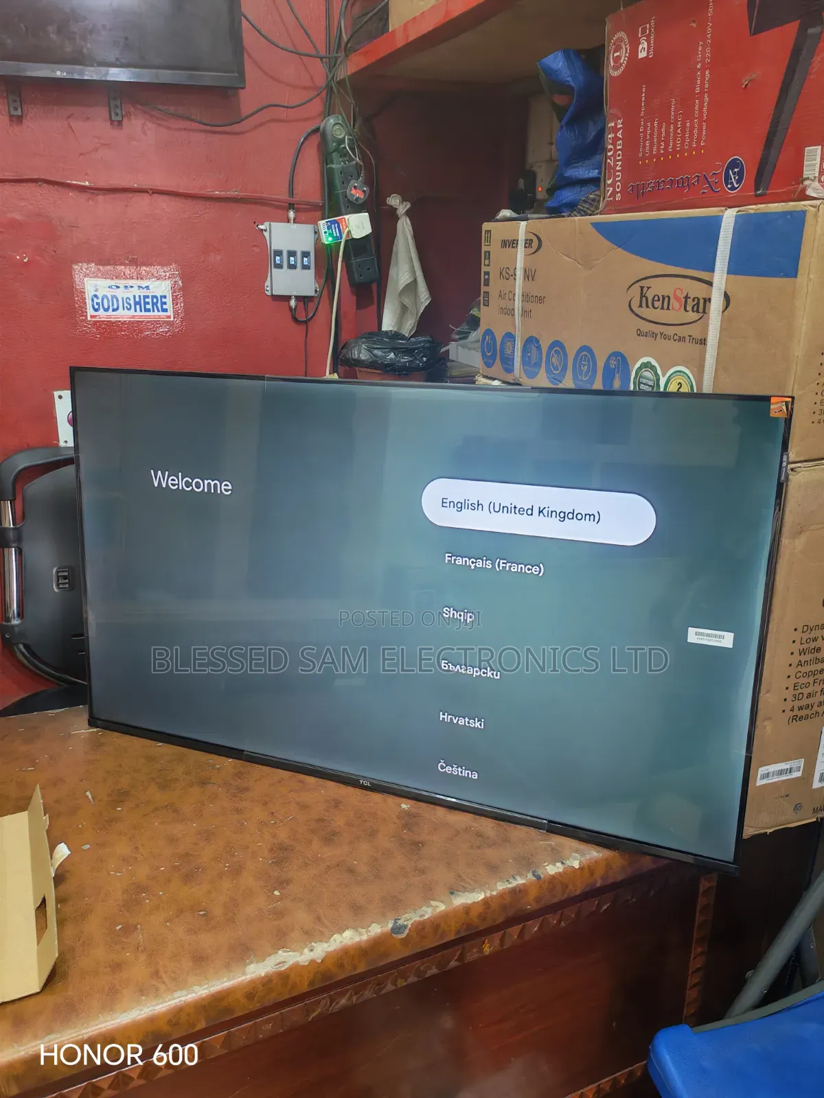 NewTCL 43" Inch QLED GOOGLE SMART TV Frameless Wi-Fi > You Tube 2 Yrs