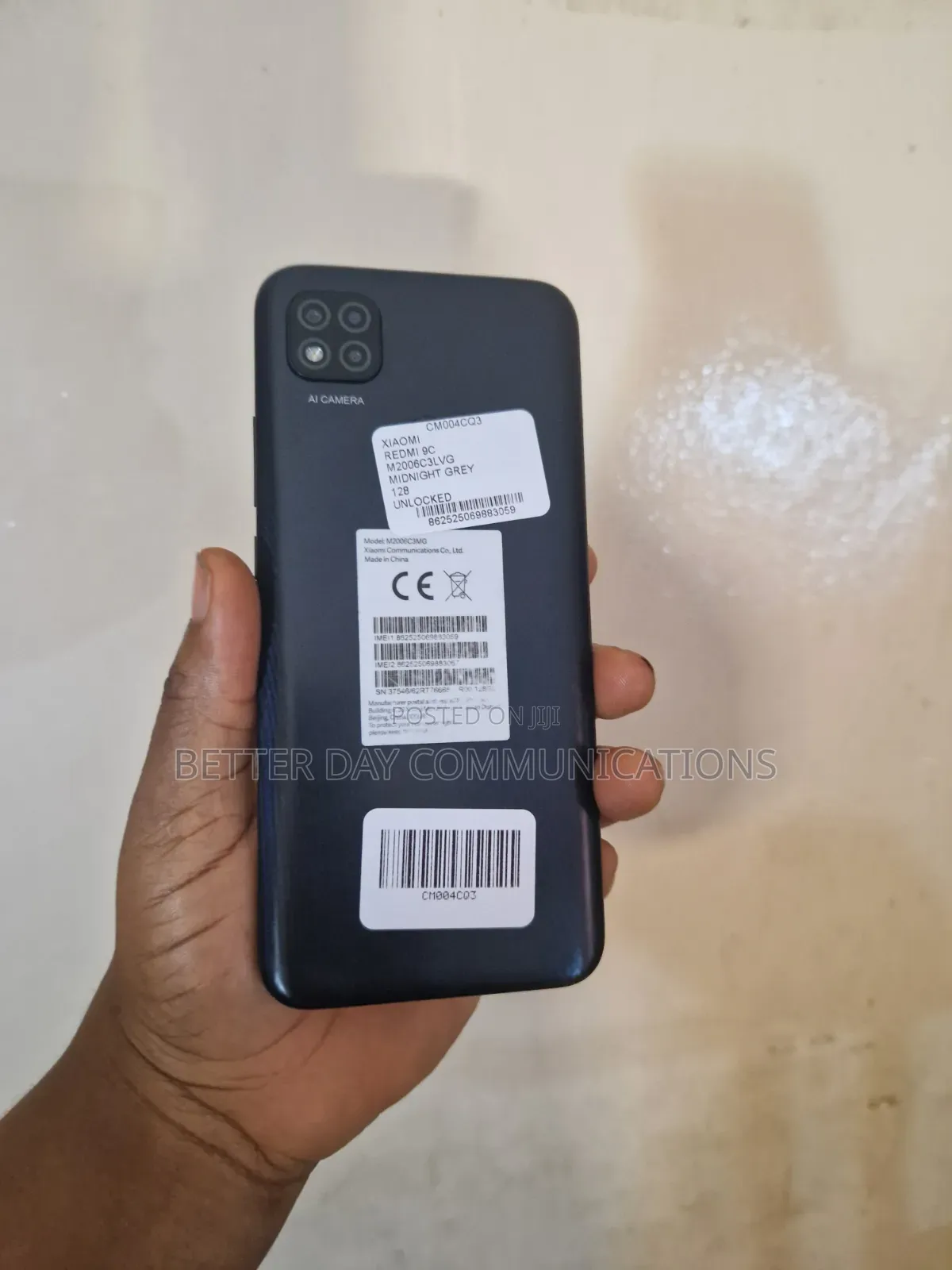 Xiaomi Redmi 9C 128 GB Black