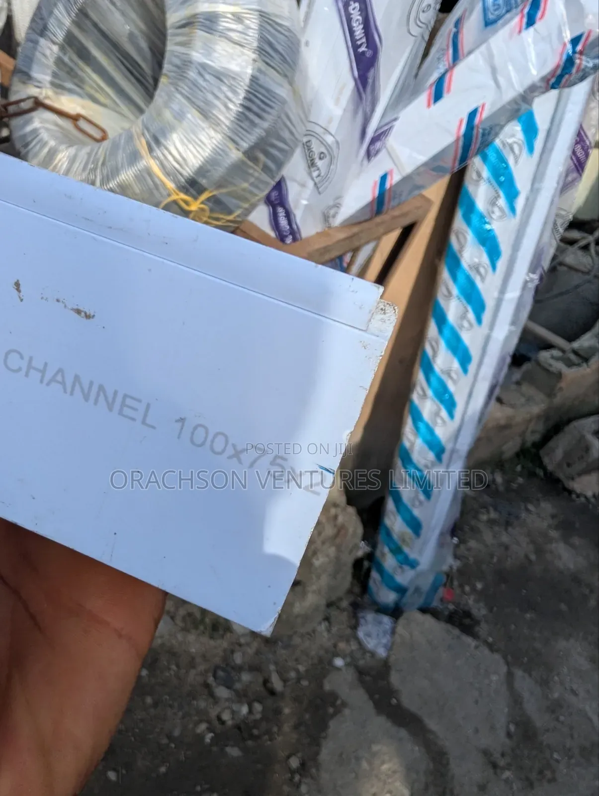50x50x2.7meters PVC Trunking Pipe