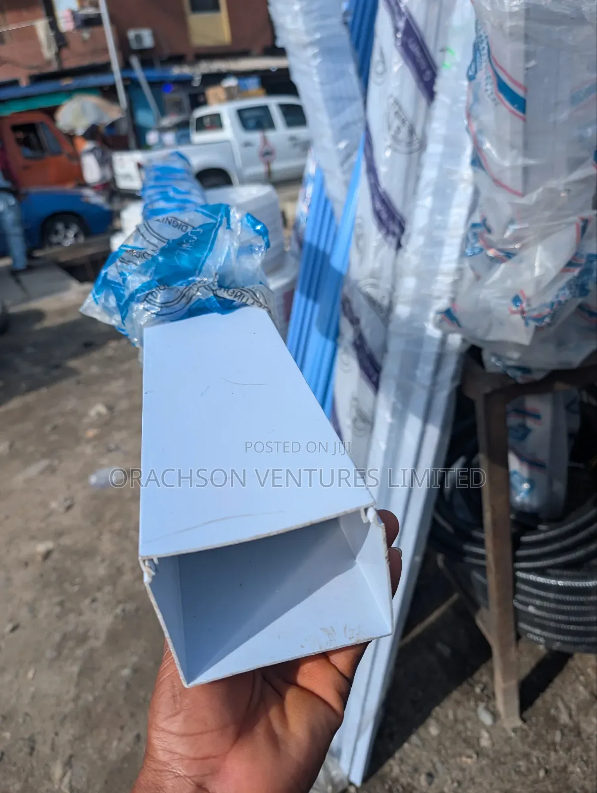 50x50x2.7meters PVC Trunking Pipe