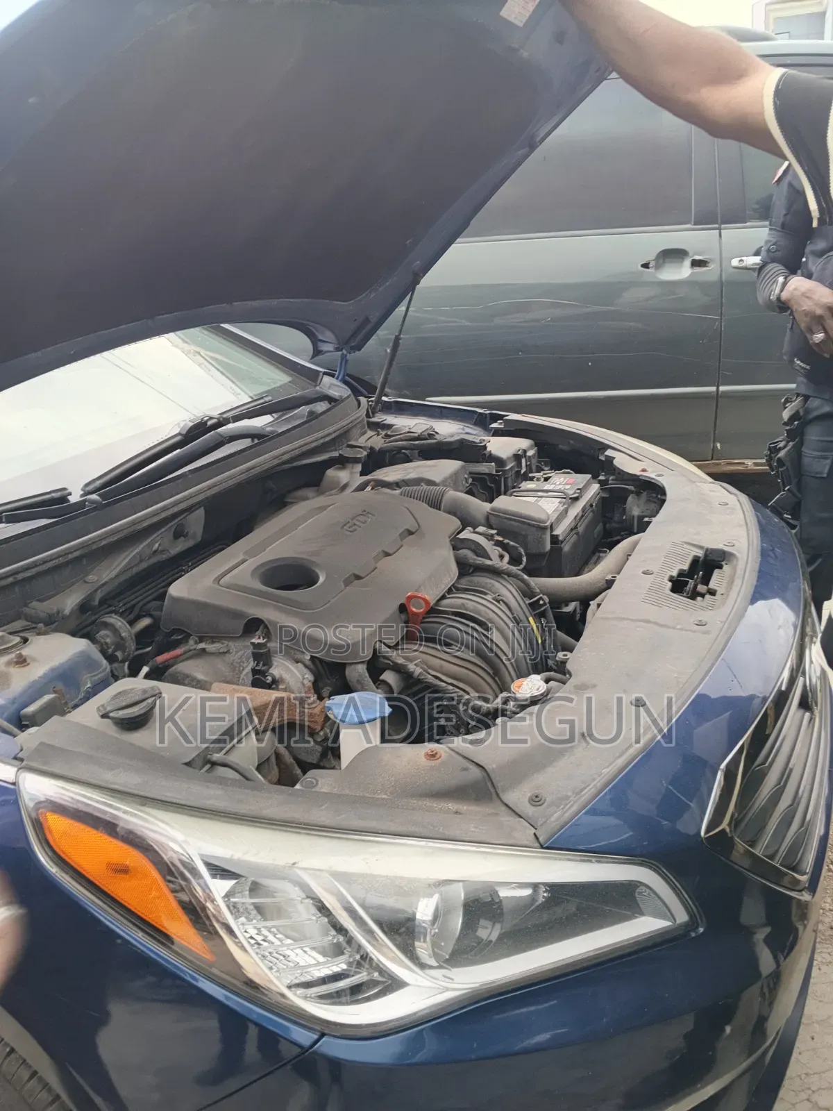 Hyundai Sonata 2016 Blue