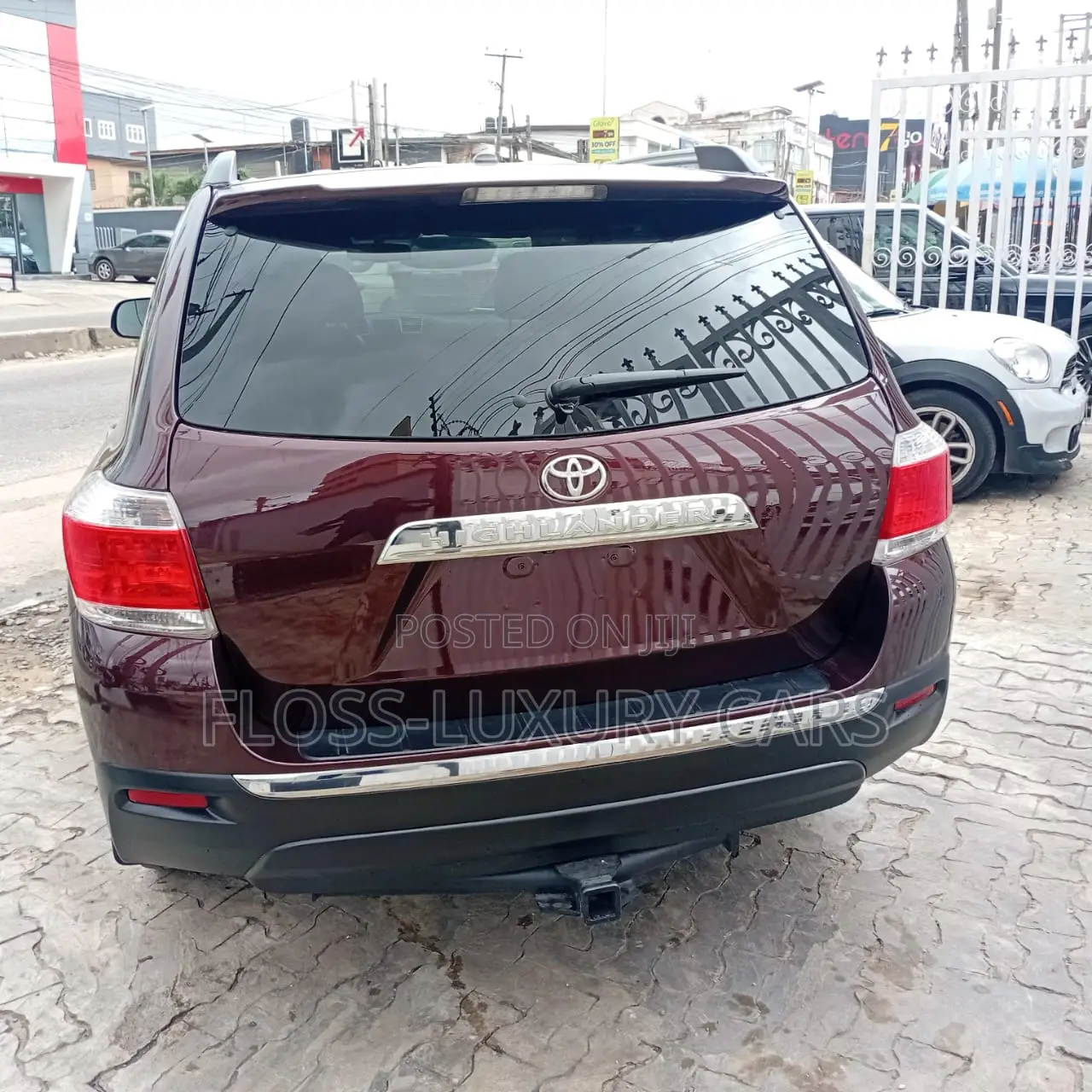 Toyota Highlander Limited 2012 Burgundy