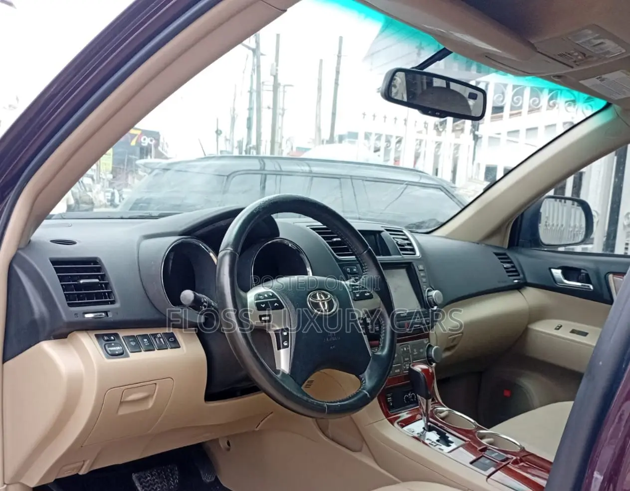 Toyota Highlander Limited 2012 Burgundy