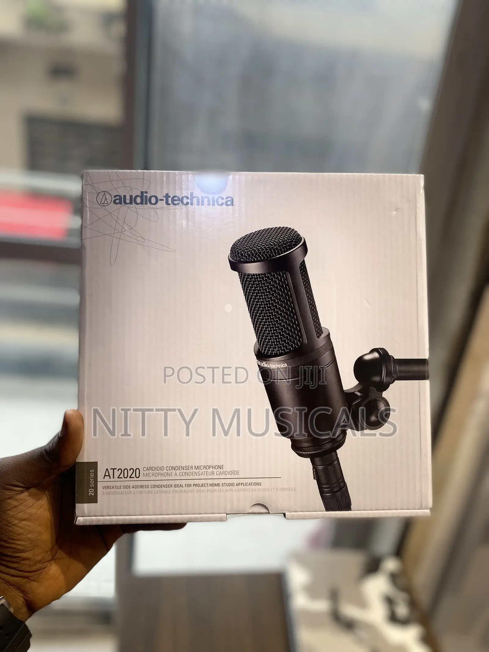 Audio-Technica AT2020 Studio Condenser Microphone