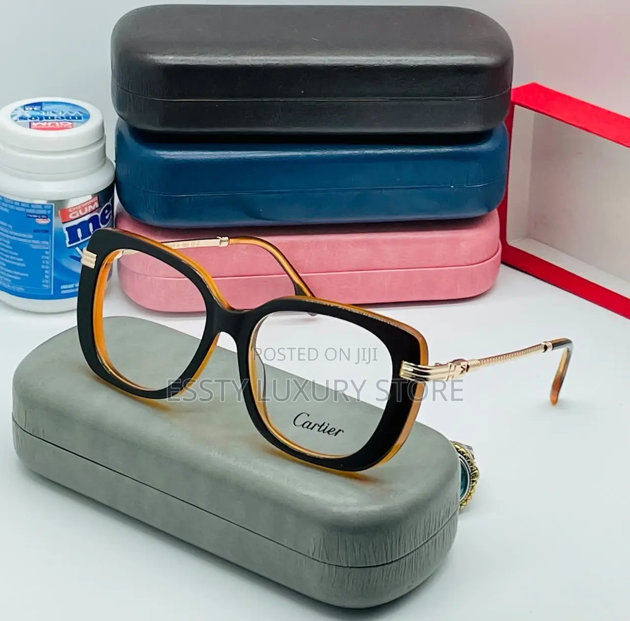 High Quality Luxury Cartier Female Glasses