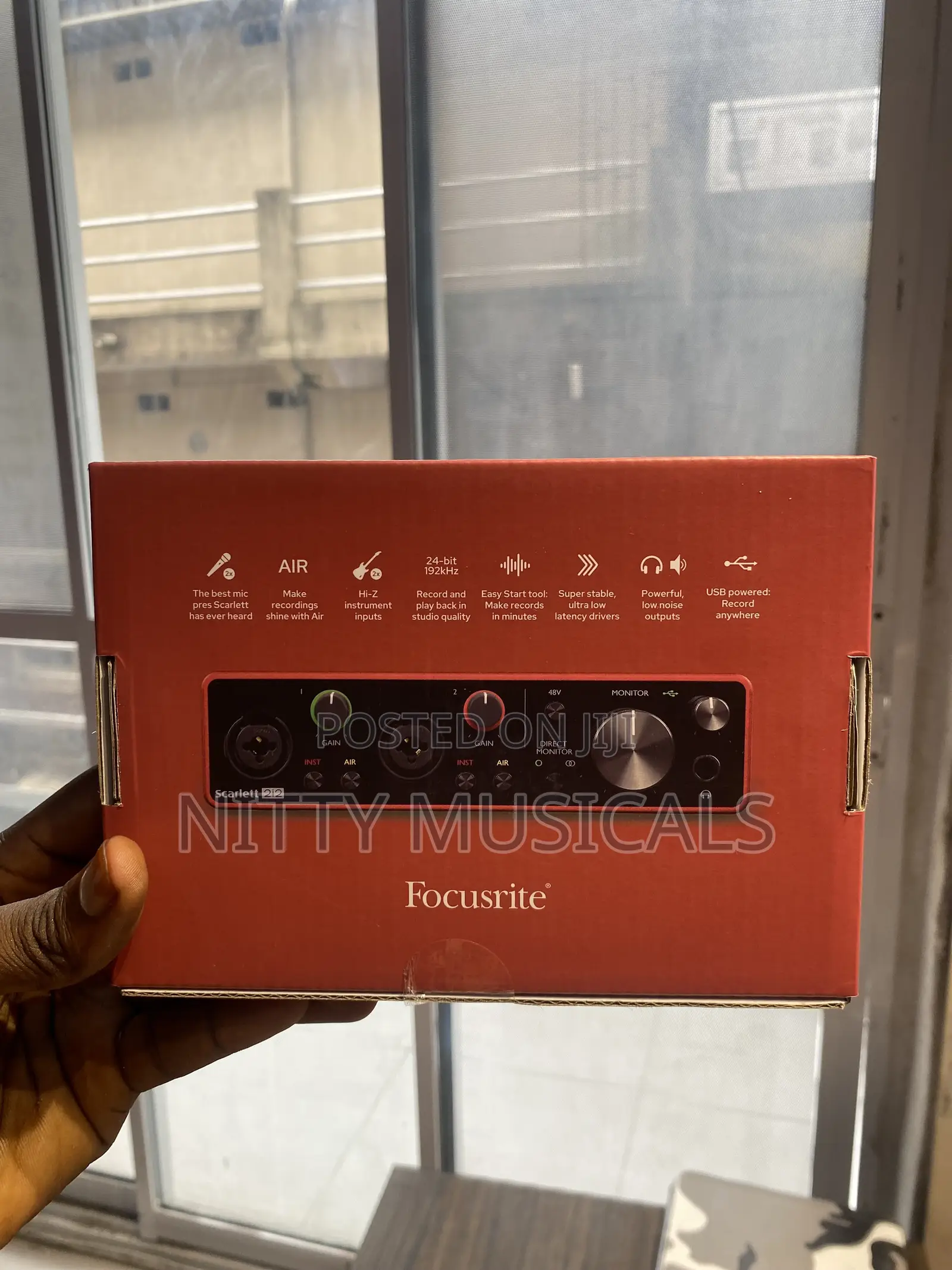 Focusrite Scarlett 2i2 Audio Interface Soundcard