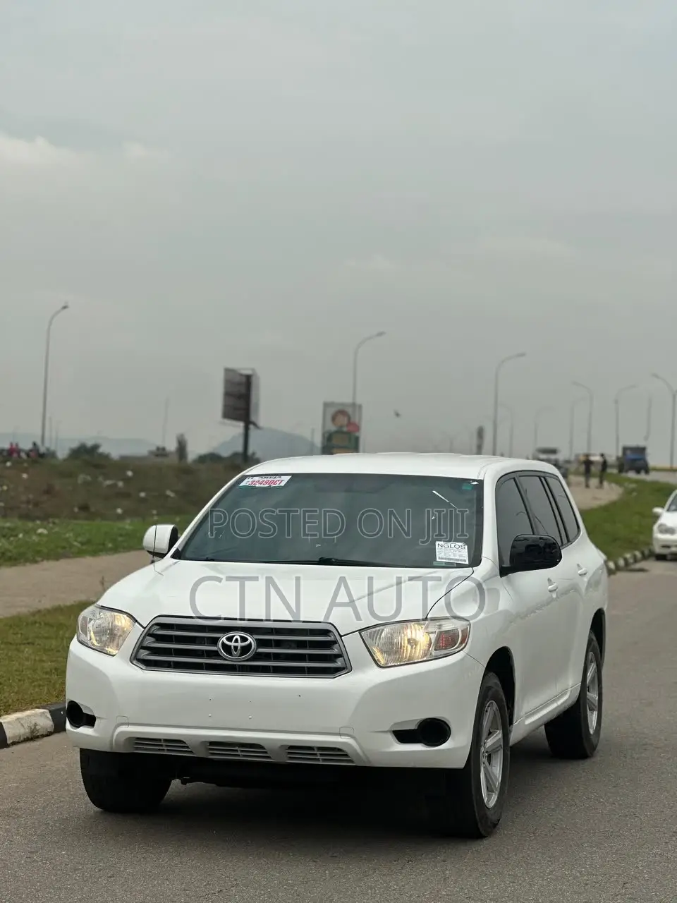 Toyota Highlander V6 2009 White