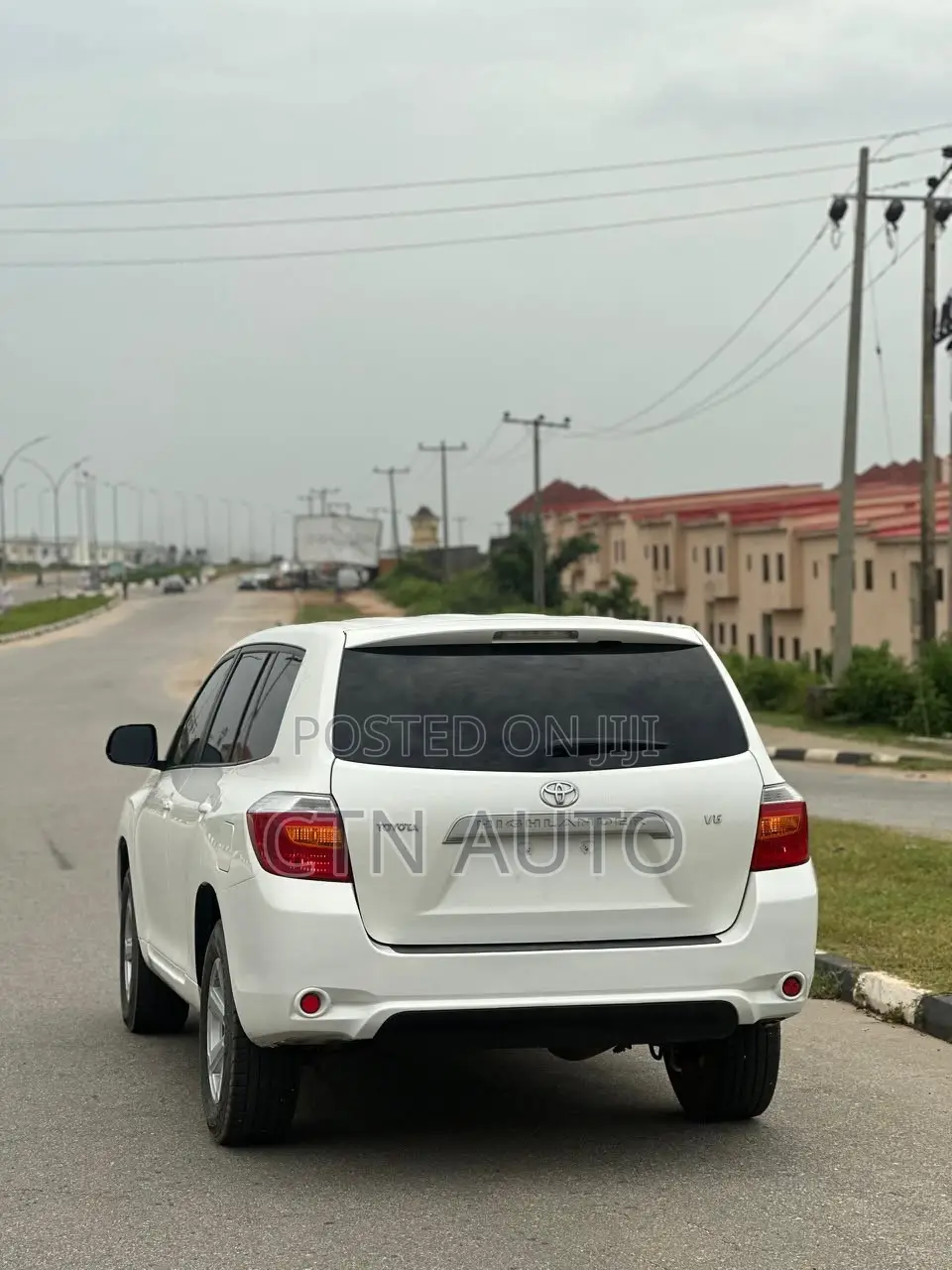Toyota Highlander V6 2009 White