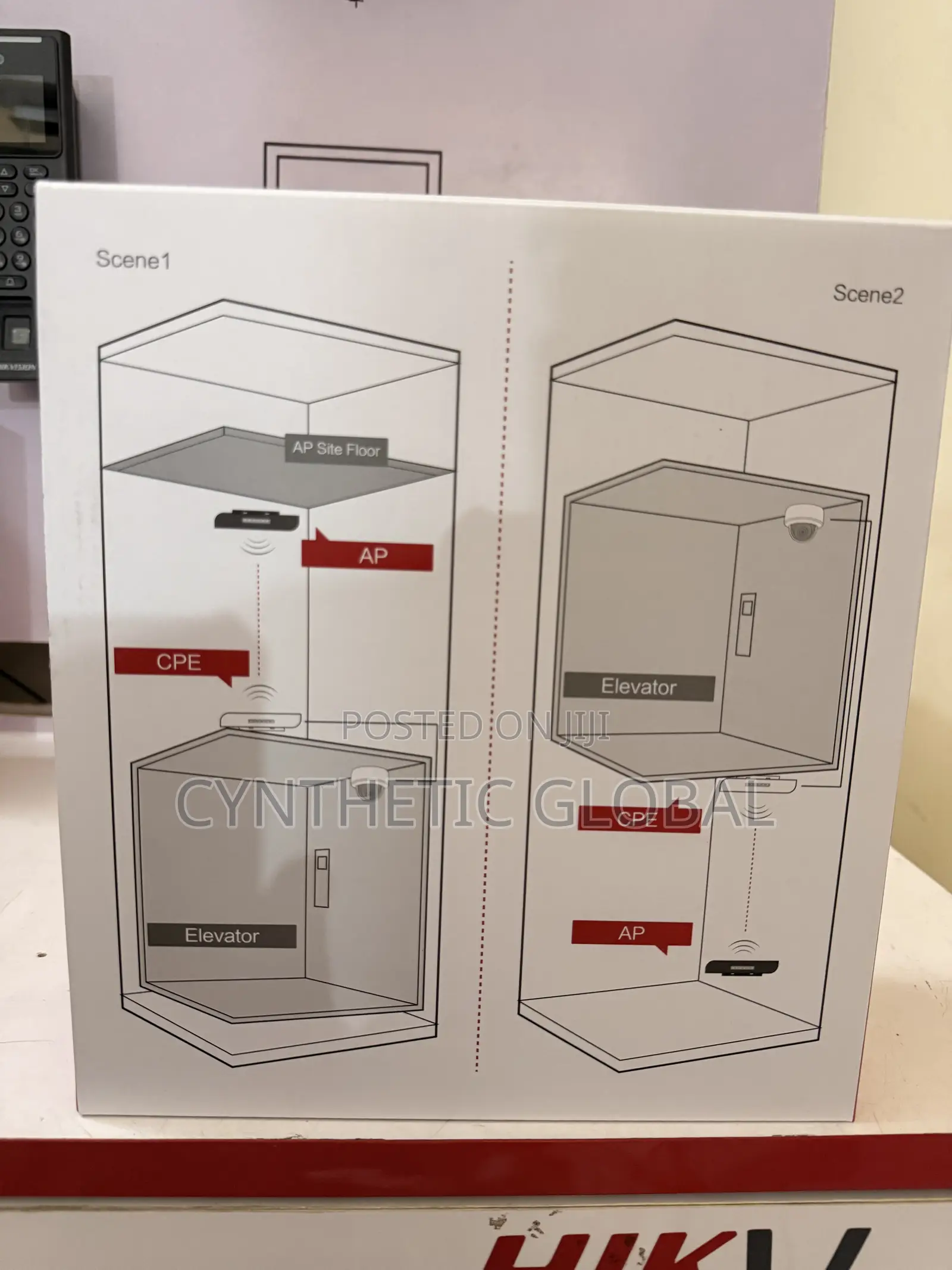 DS-3WF0EC-5ACT(B) 5ghz 867mbps 500m Elevator Wireless Bridge