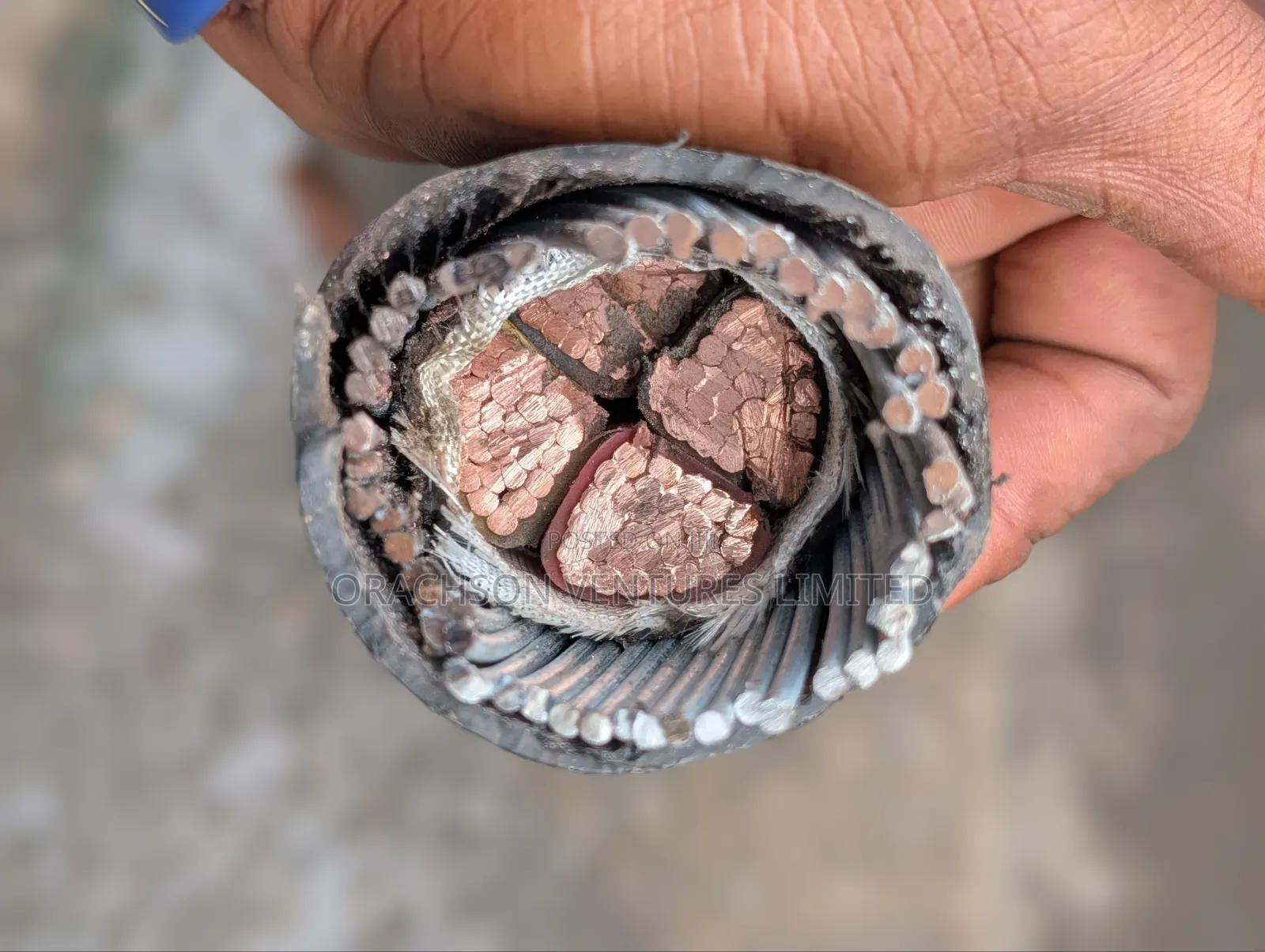 4x150m Copper Armoured Cable NIGERCHIN