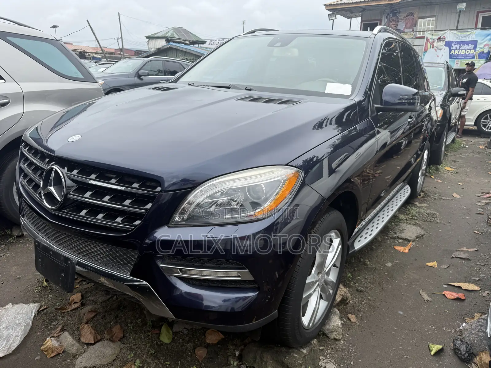 Mercedes-Benz M Class 2014 Blue