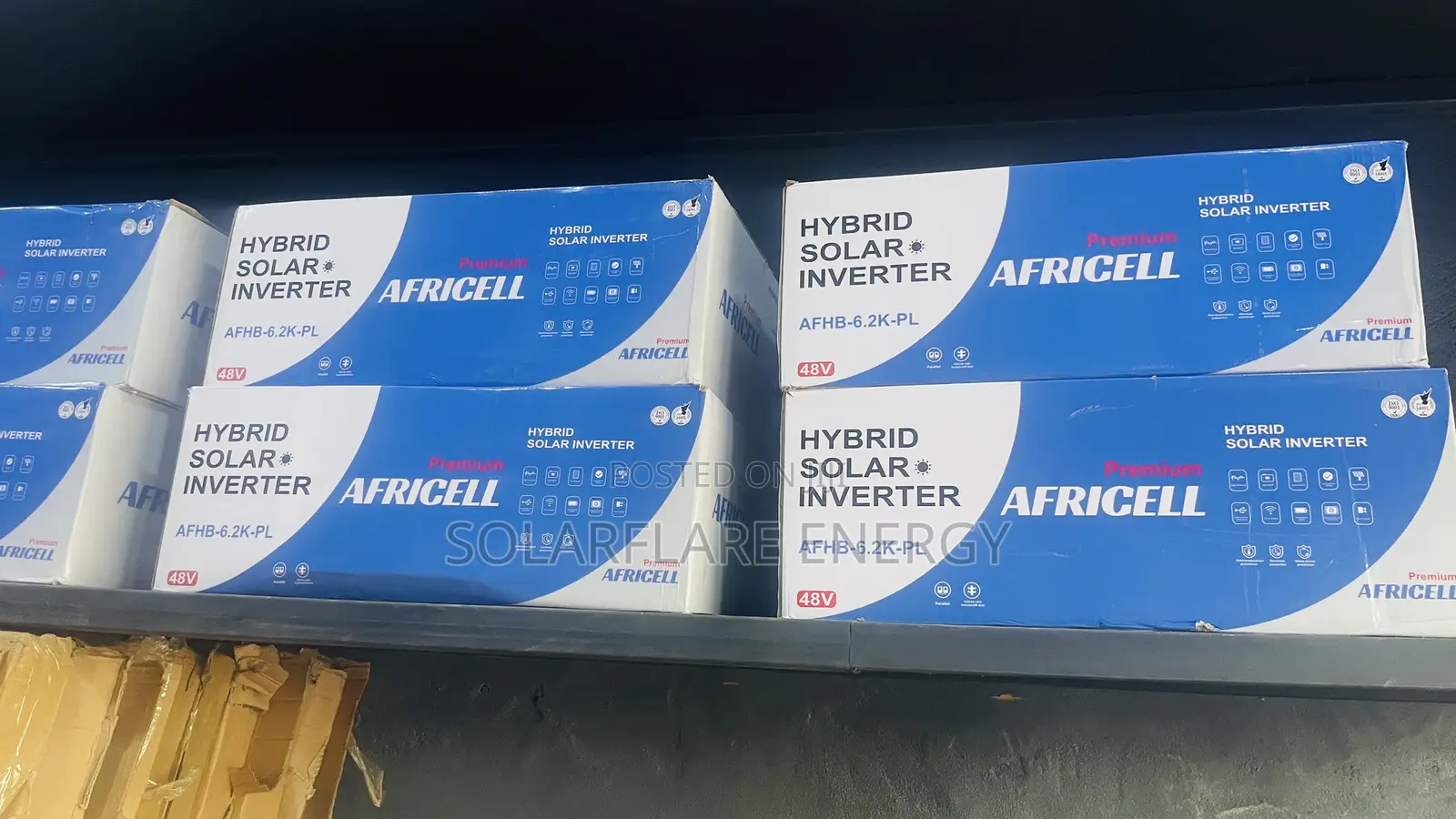 6.2kva Africell Hybrid Inverter