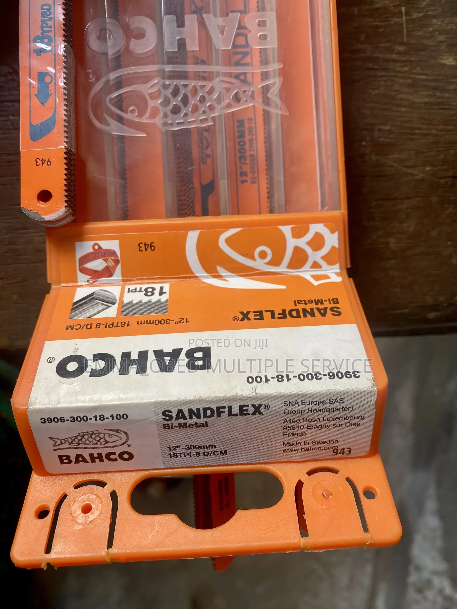 Bahco Sandflex Bi-Metal Hacksaw Blades
