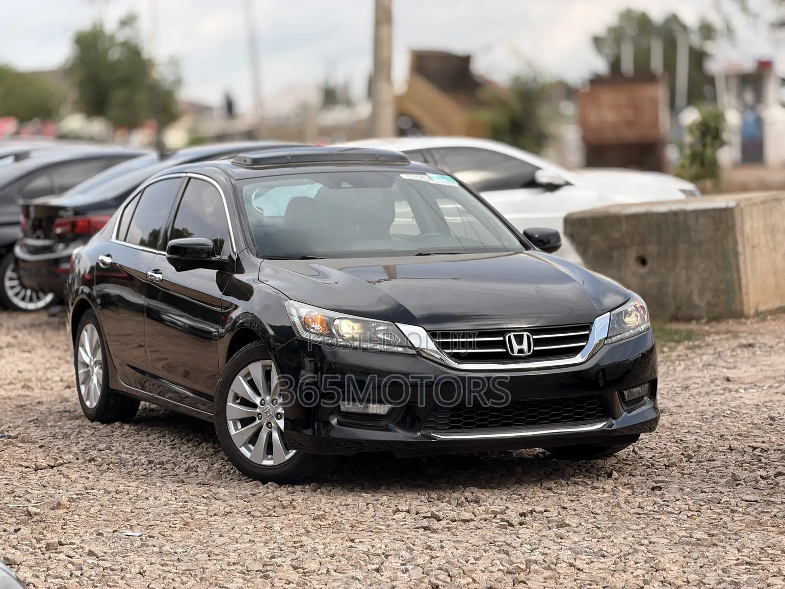 Honda Accord EX-L V-6 4dr Sedan w/Navigation (3.5L 6cyl 6A) 2014 Black