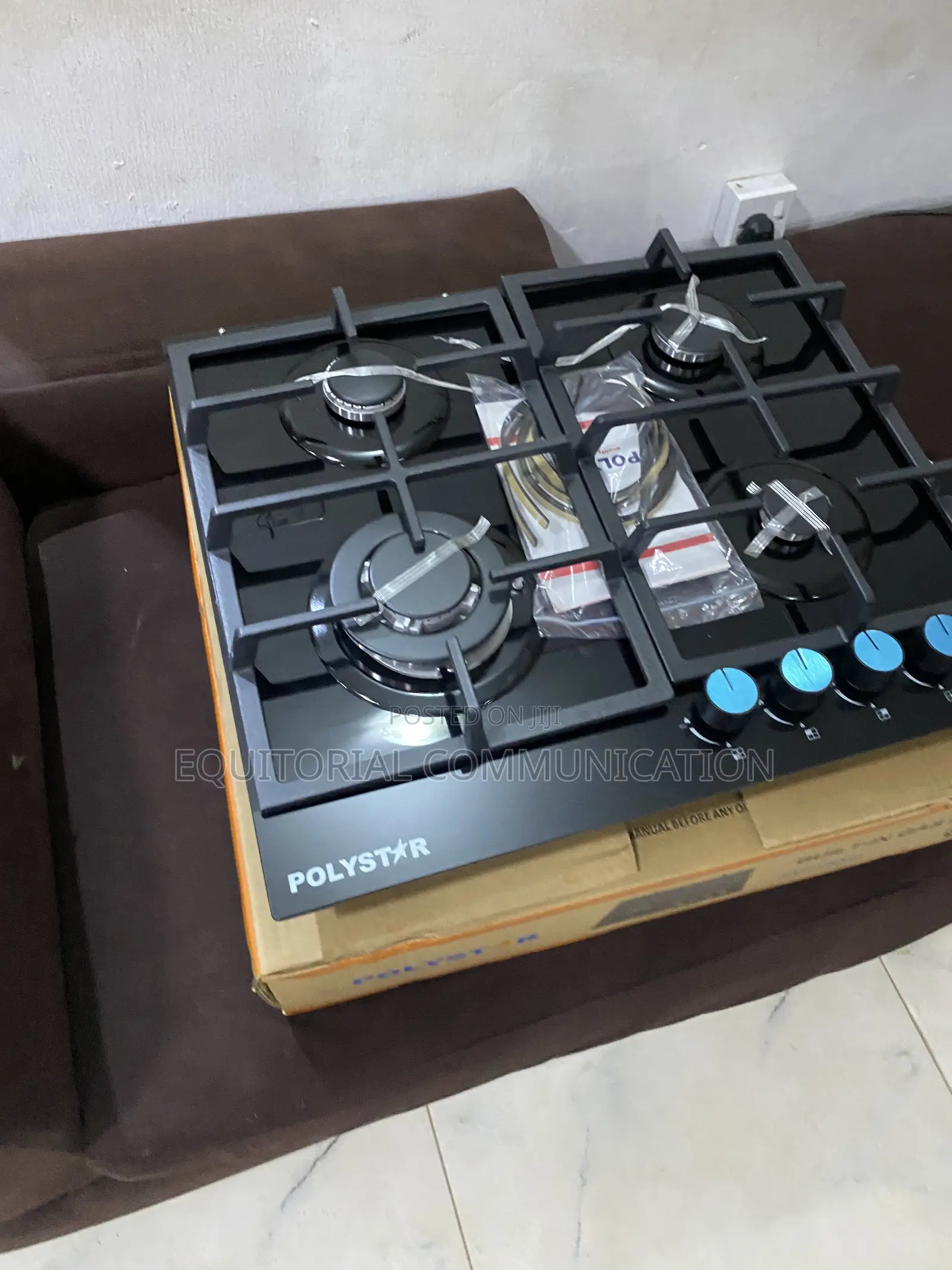 Polystar PV-JY60G4 4 Burner Built-in Gas Hob for Food Preparation