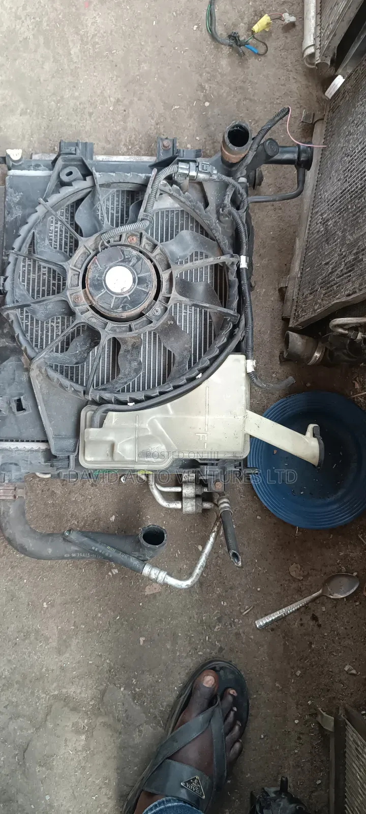 Kia Picanto 2012-2015 Model Complete Radiator Fan and Condenser