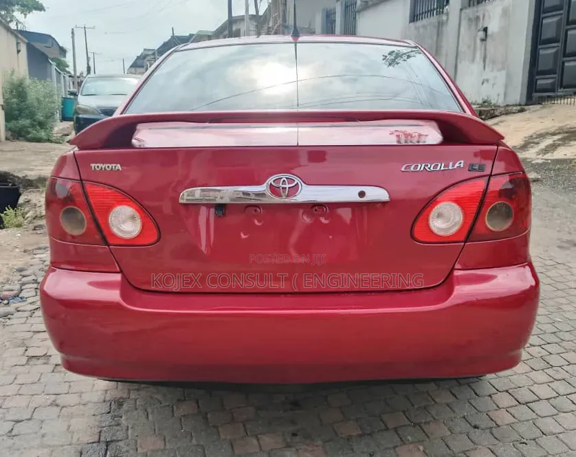 Toyota Corolla LE 2007 Red