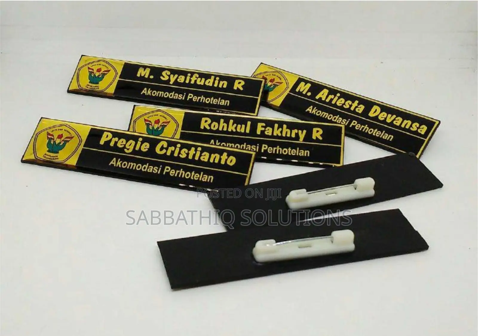 Name Tags, Name Badges Printing in Lagos | Events Business