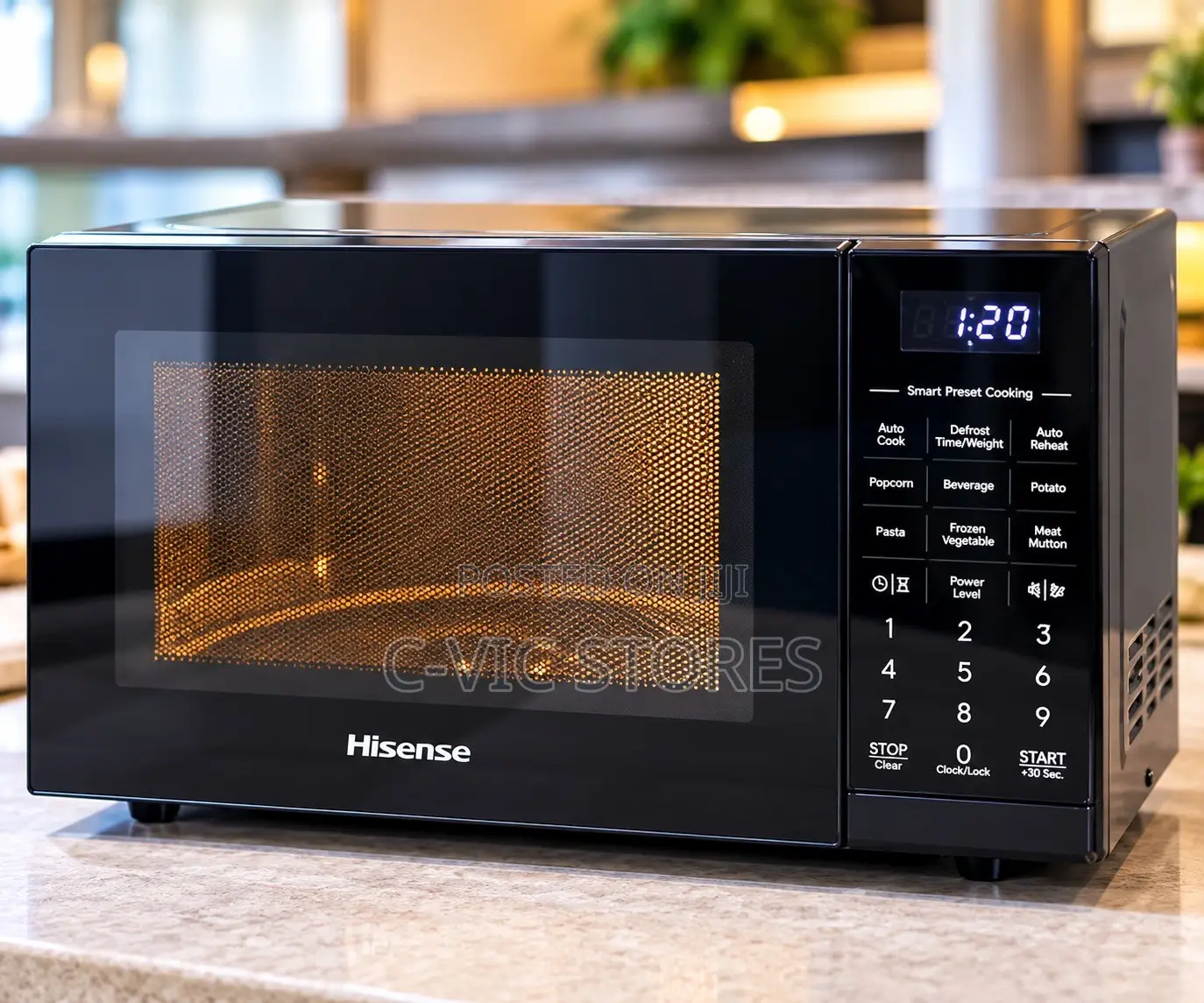 Hisense H20MOBS6, 20L Digital Microwave.
