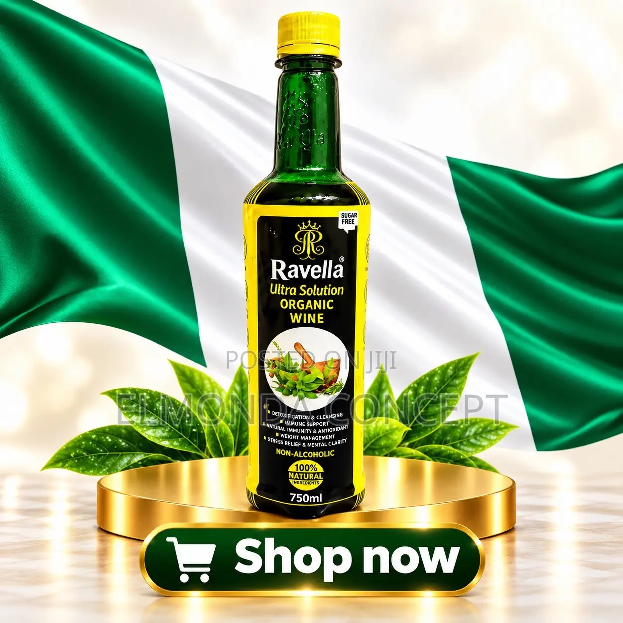 Ravella Ultra Solution Organic Whine 750ml