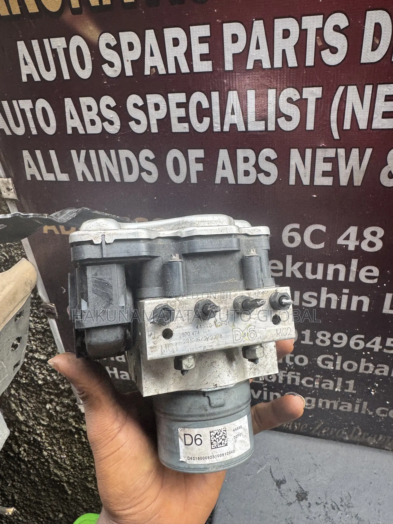Toyota Corolla 2023 Tokunbo ABS Pump Available