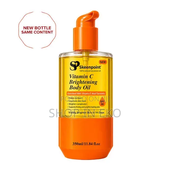 Skeenpoint Vitamin C Brightening Body Oil (SPF 30) – 350ml