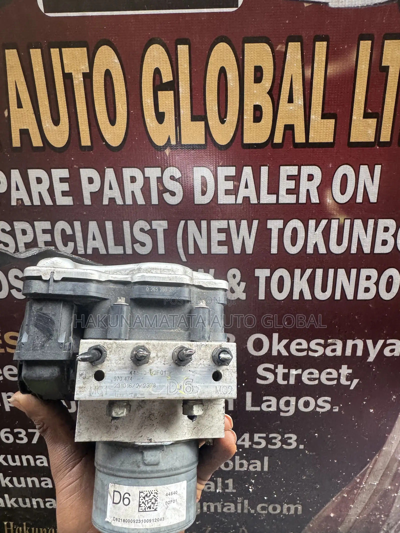 Toyota Corolla 2023 Original Specification ABS Module and Pump
