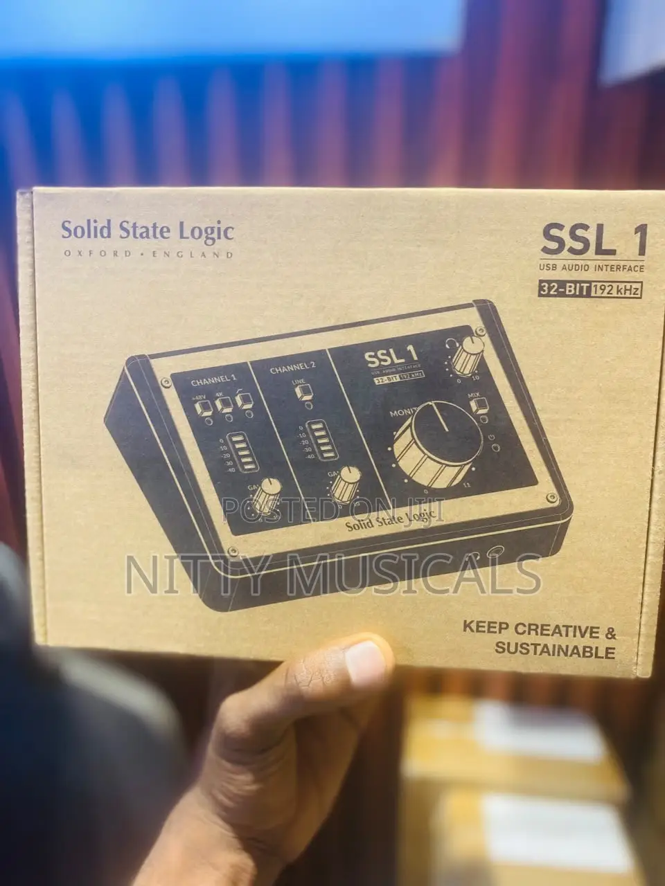 Solid State Logic SSL1 USB Audio Interface Soundcard