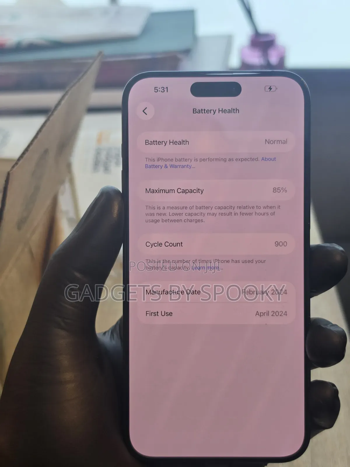 Apple iPhone 15 Pro Max 1 TB Black
