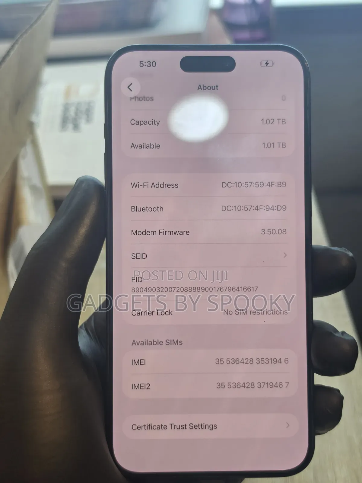 Apple iPhone 15 Pro Max 1 TB Black