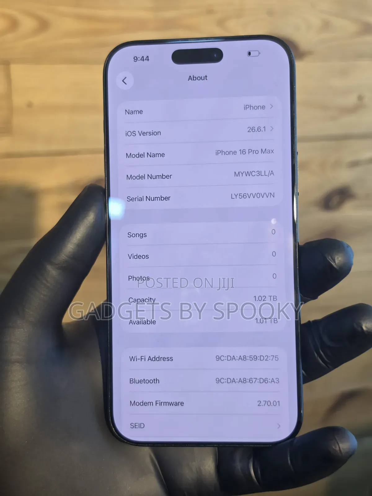 Apple iPhone 16 Pro Max 1 TB Black