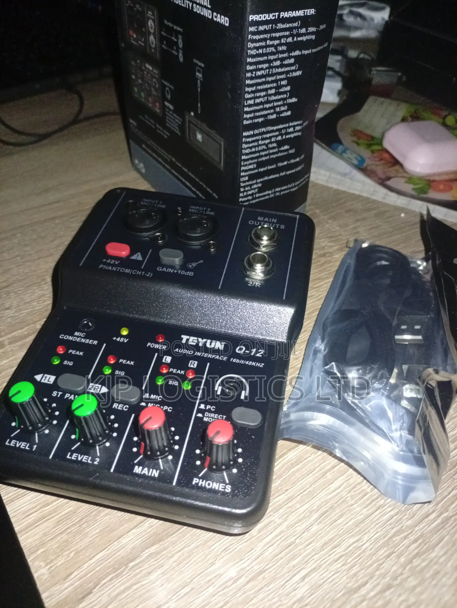 Q-12 Professional Sound Card