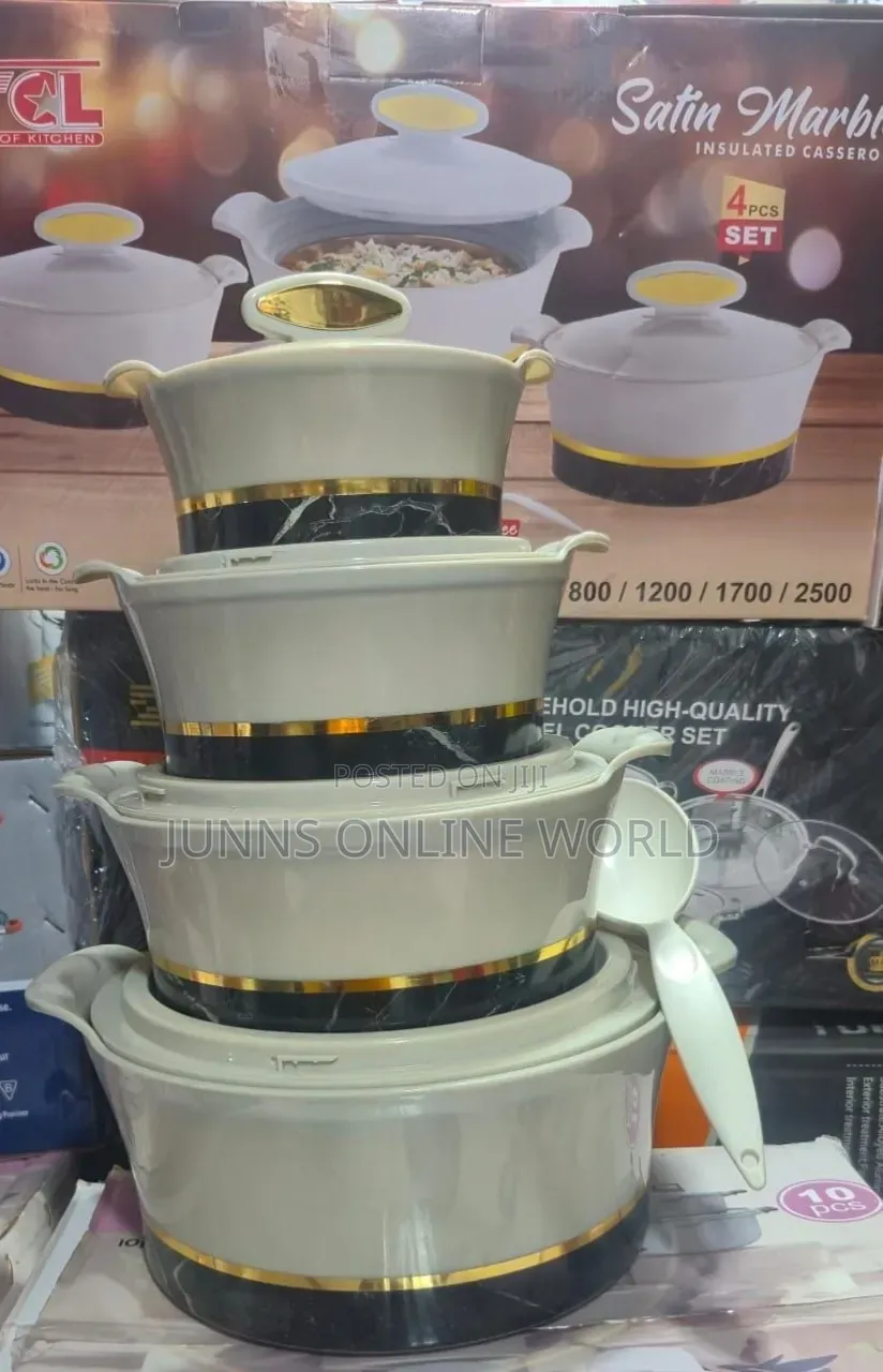 VTCL Satin Marble 4in1 Insulated Casserole