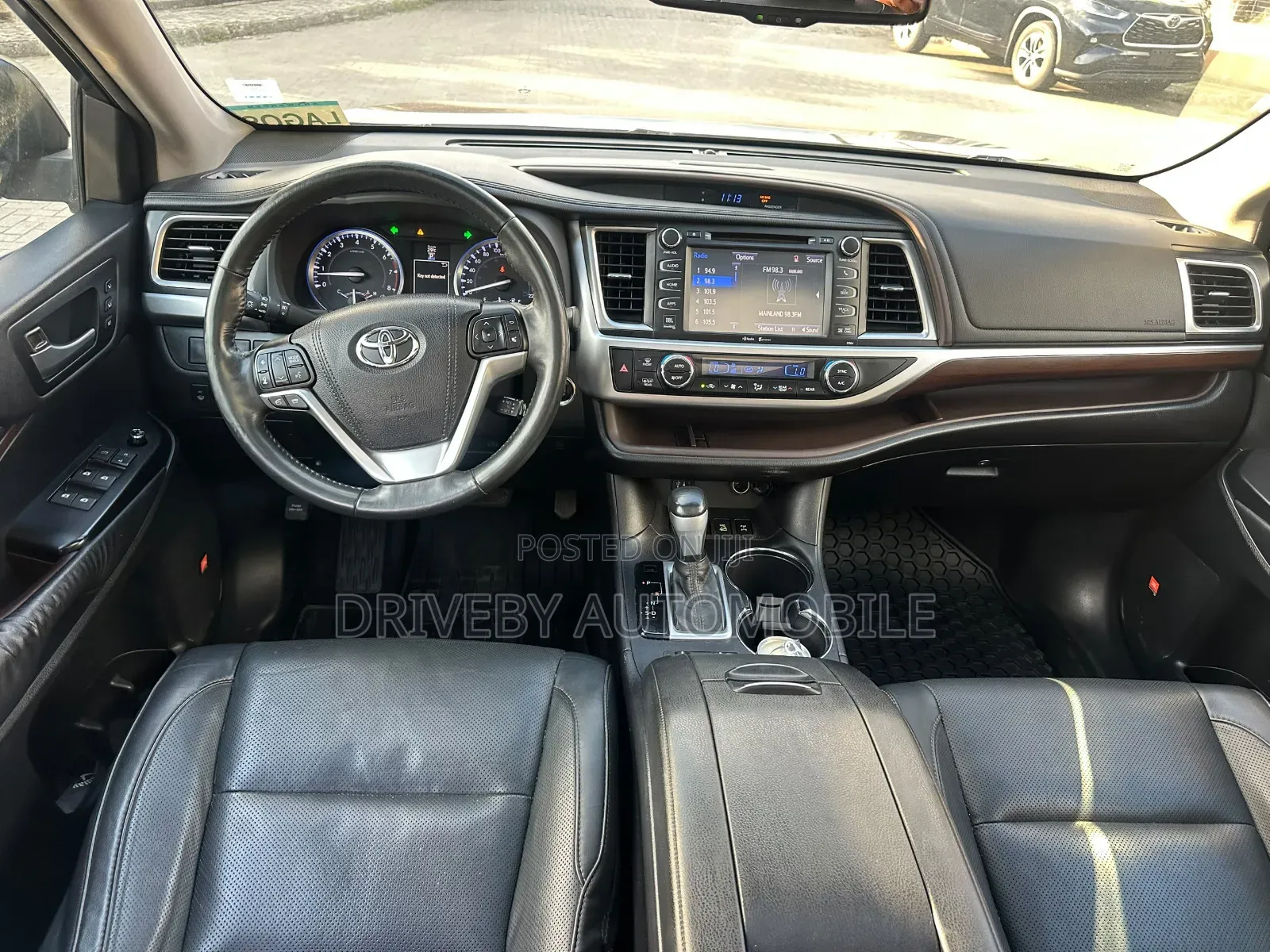 Toyota Highlander Limited Platinum V6 4x4 (3.5L 6cyl 6A) 2016 Blue