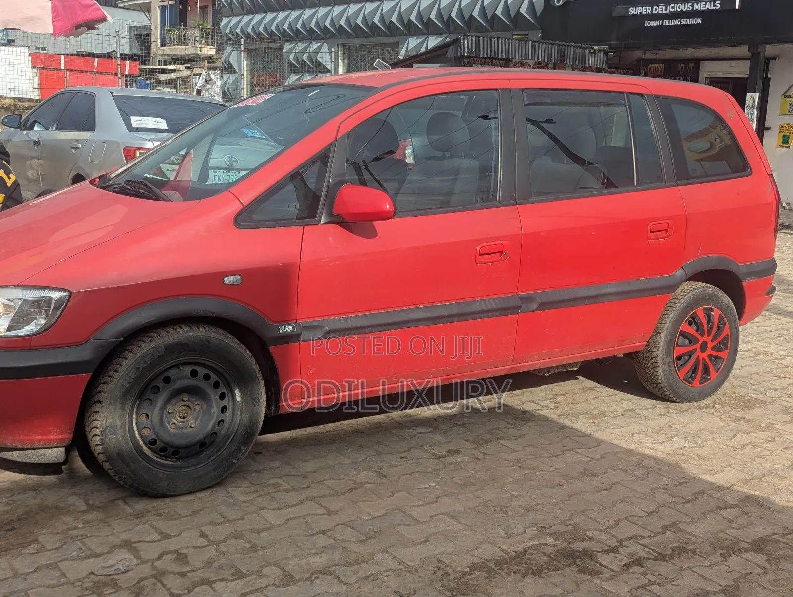 Opel Zafira 1.6 CNG 2005 Red