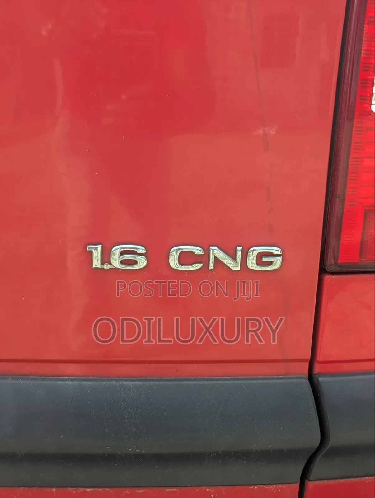 Opel Zafira 1.6 CNG 2005 Red