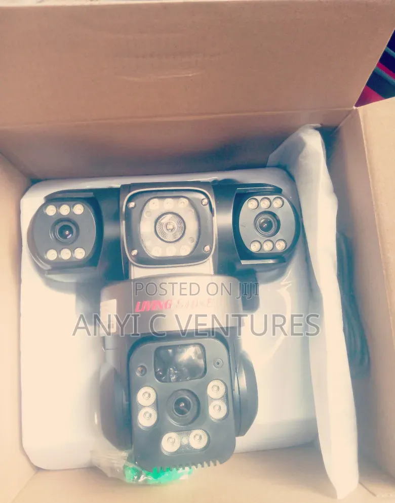 Triple Len's Solar CCTV Camera