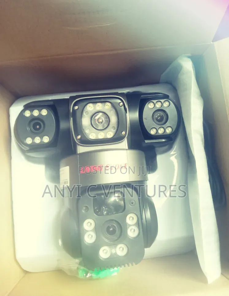 Triple Len's Solar CCTV Camera