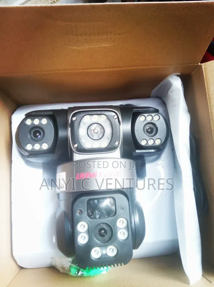 Triple Len's Solar CCTV Camera