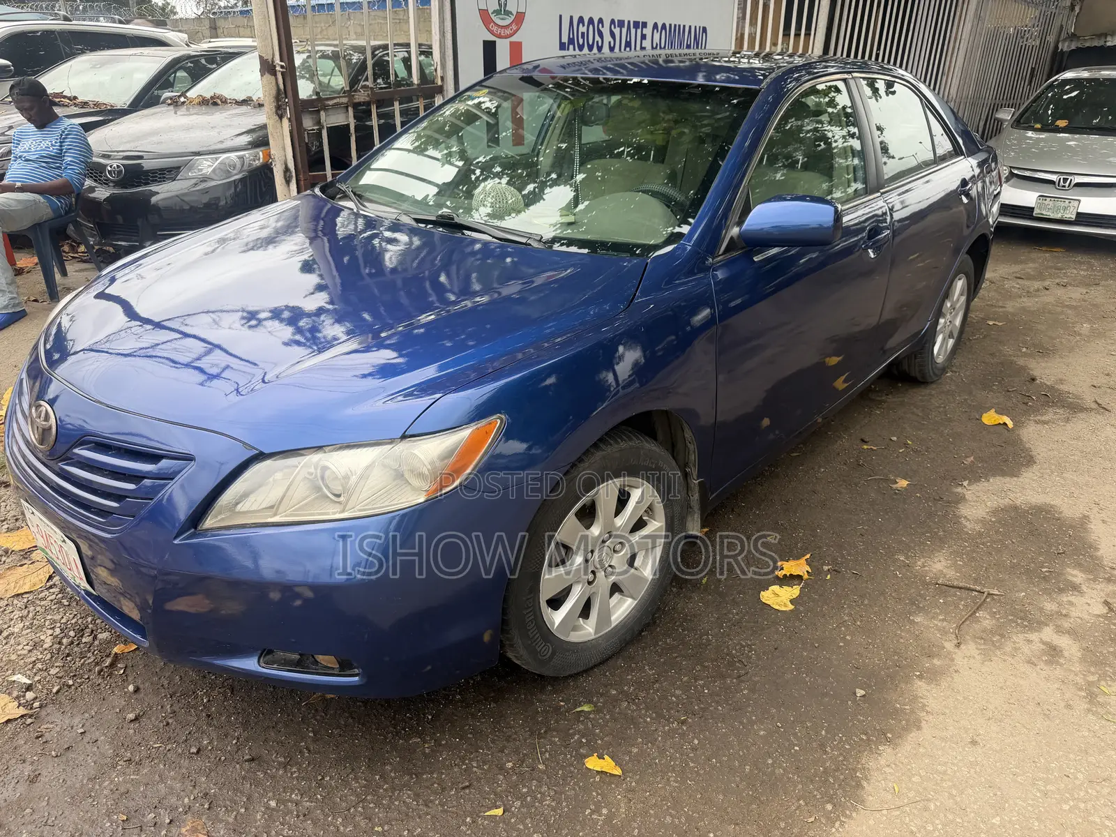 Toyota Camry 2.4 LE 2008 Blue