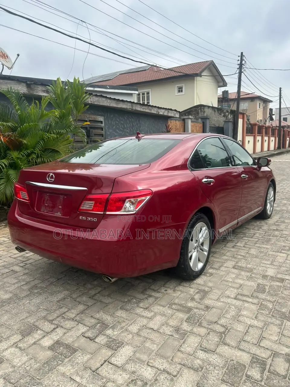 Lexus ES 350 2012 Red
