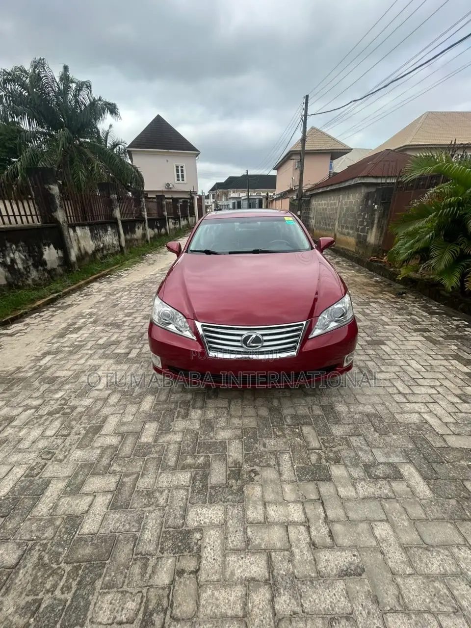 Lexus ES 350 2012 Red