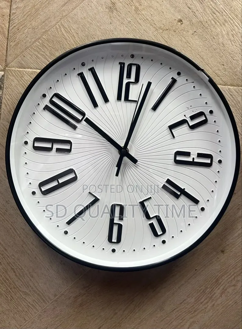 Chronograph Wall Clock