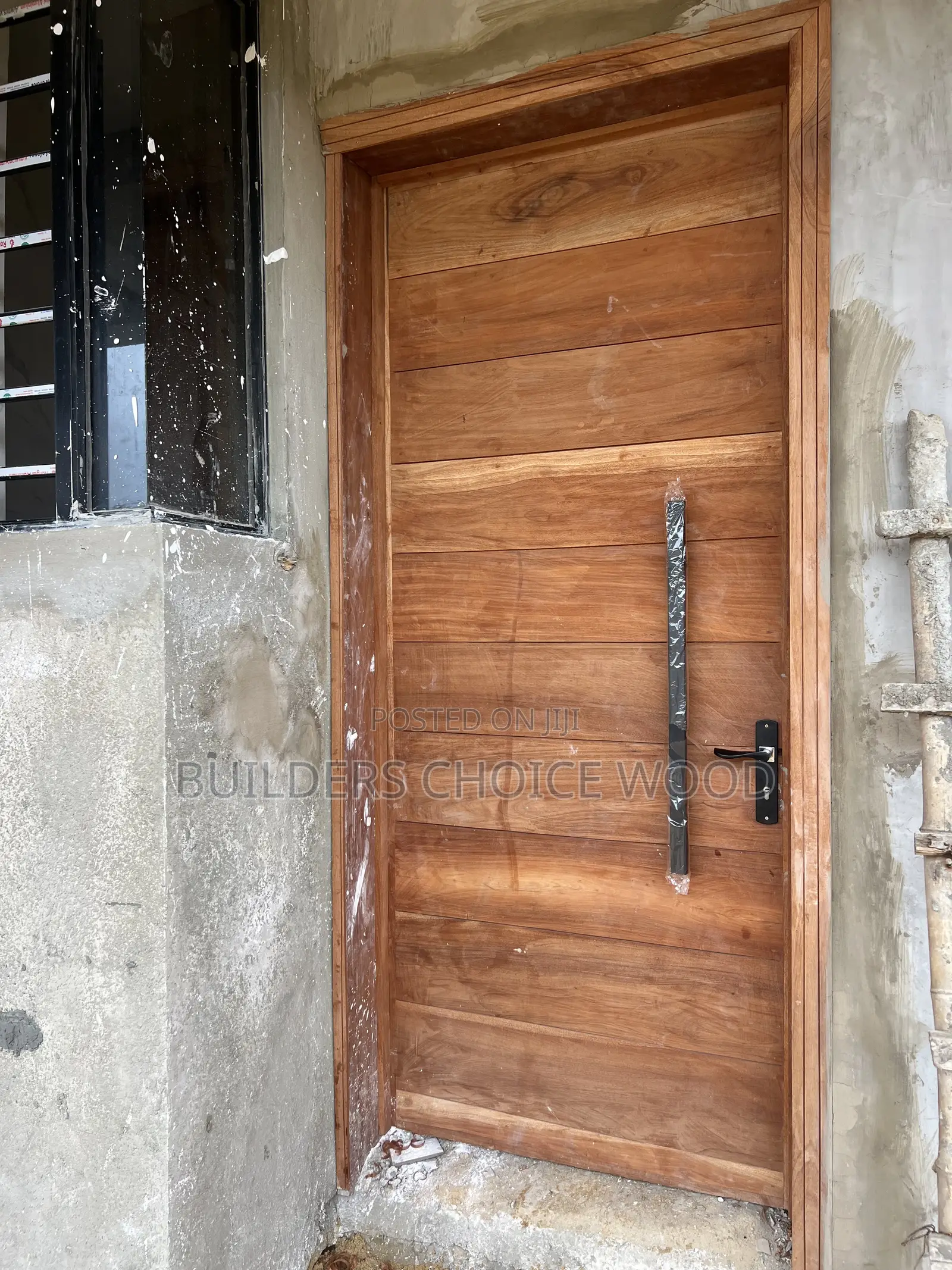 Mahogany Hinged External Doors
