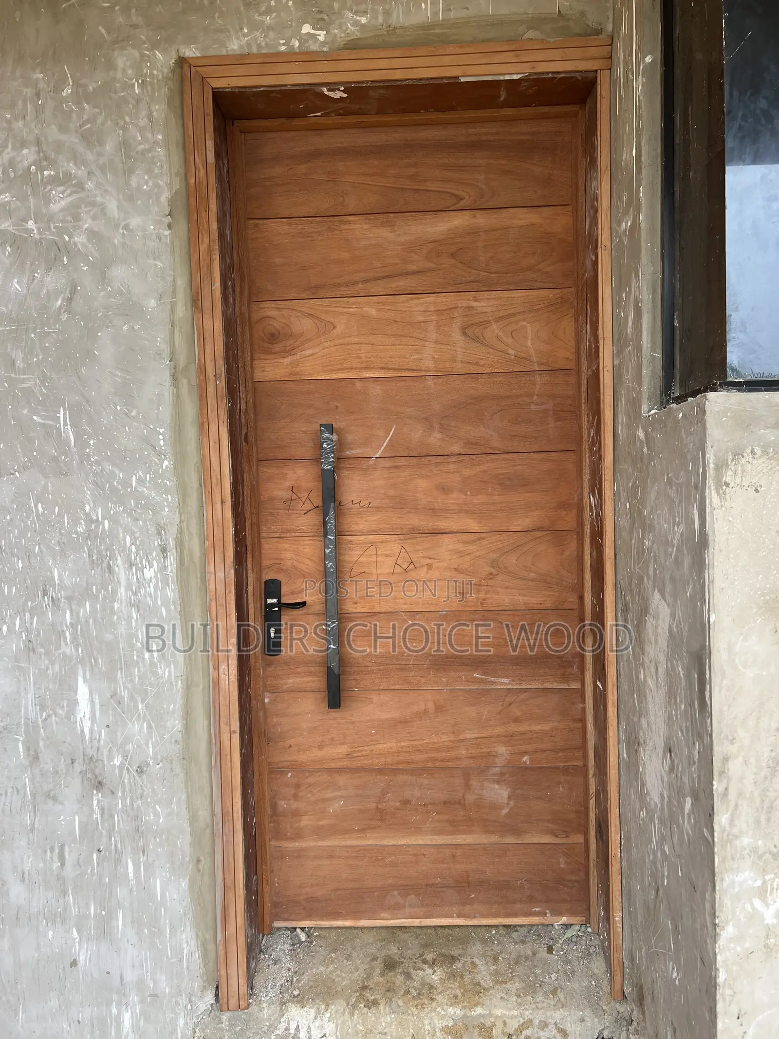 Mahogany Hinged External Doors