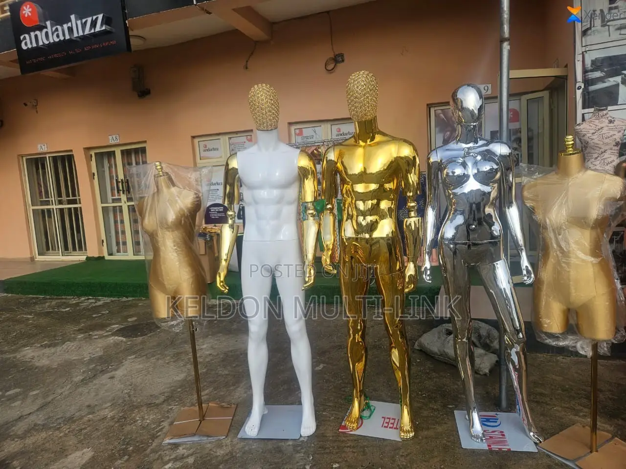 Foreign Male Mannequins