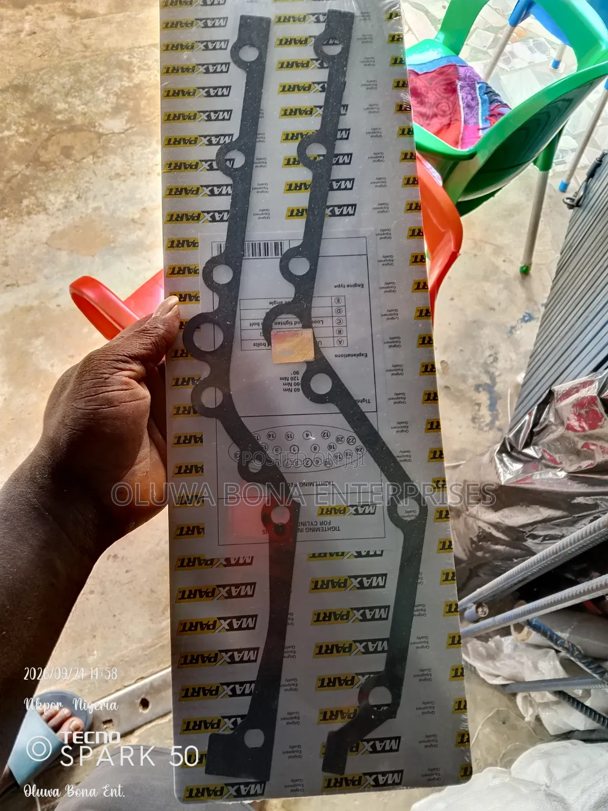 Transmission Gasket for v Engine